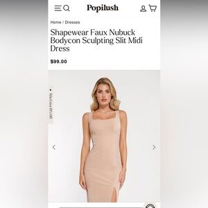 Elegant Cream Sleeveless Dress